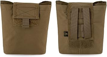 KRYDEX Molle Dump Pouch Roll-Up Drawstring Magazine Utility Pouch Folding Dump Bag