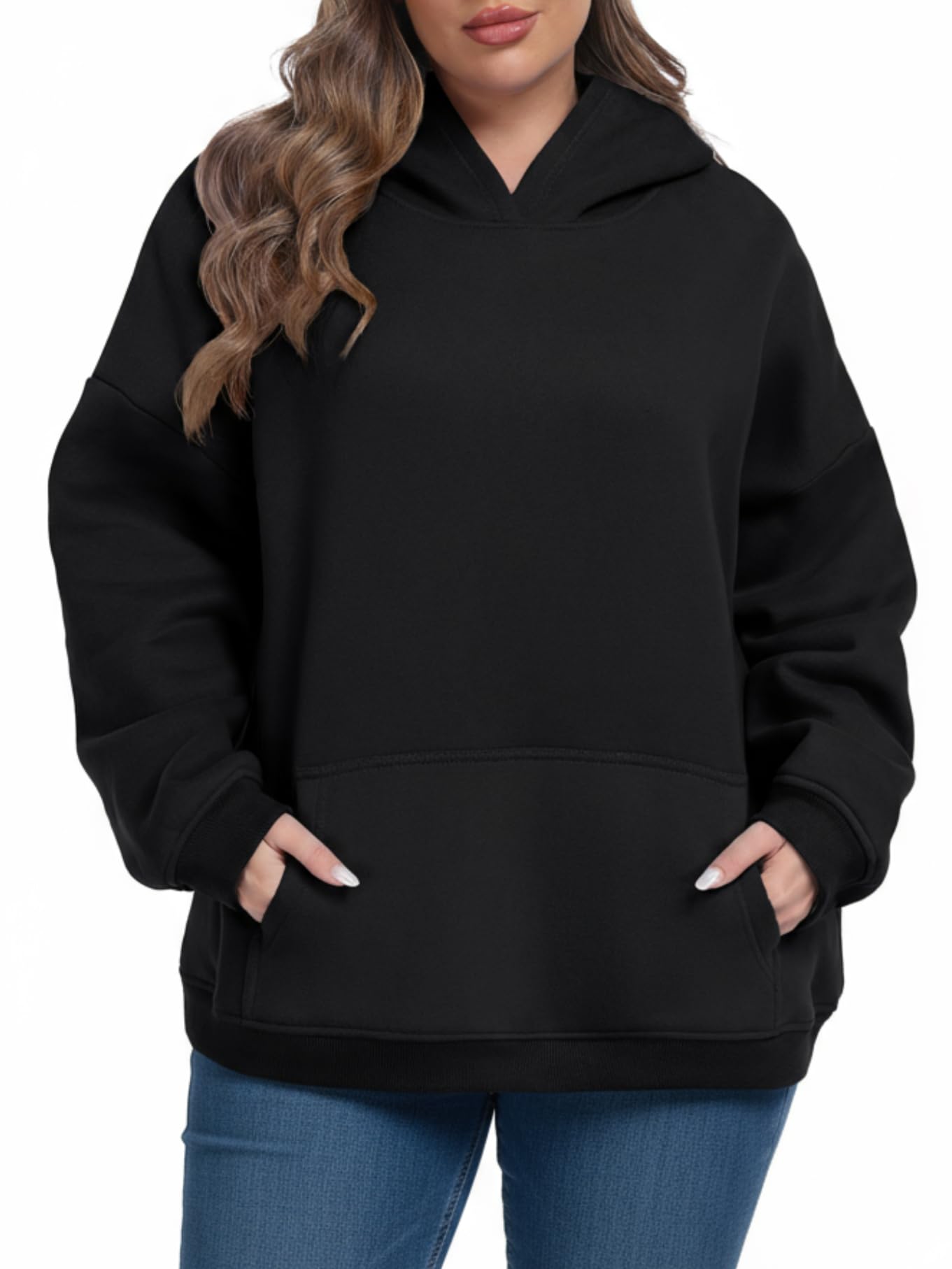OLRIK Plus Size Oversized Hoodie