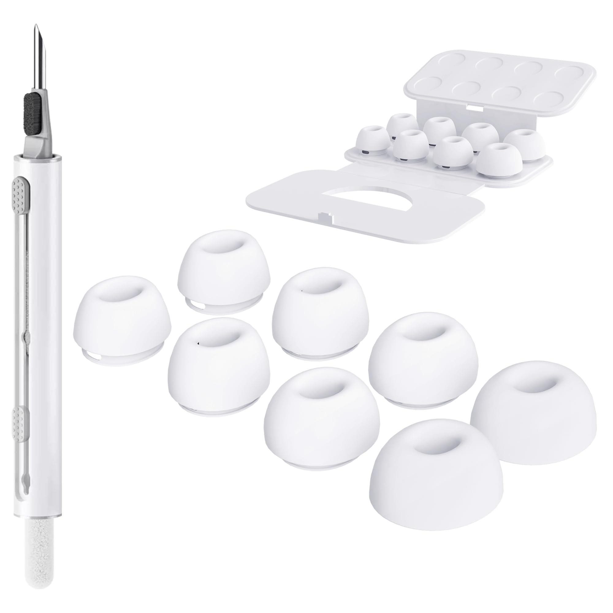 Seltureone 4 Pairs Replacement Ear Tips - earpads | Mubboo