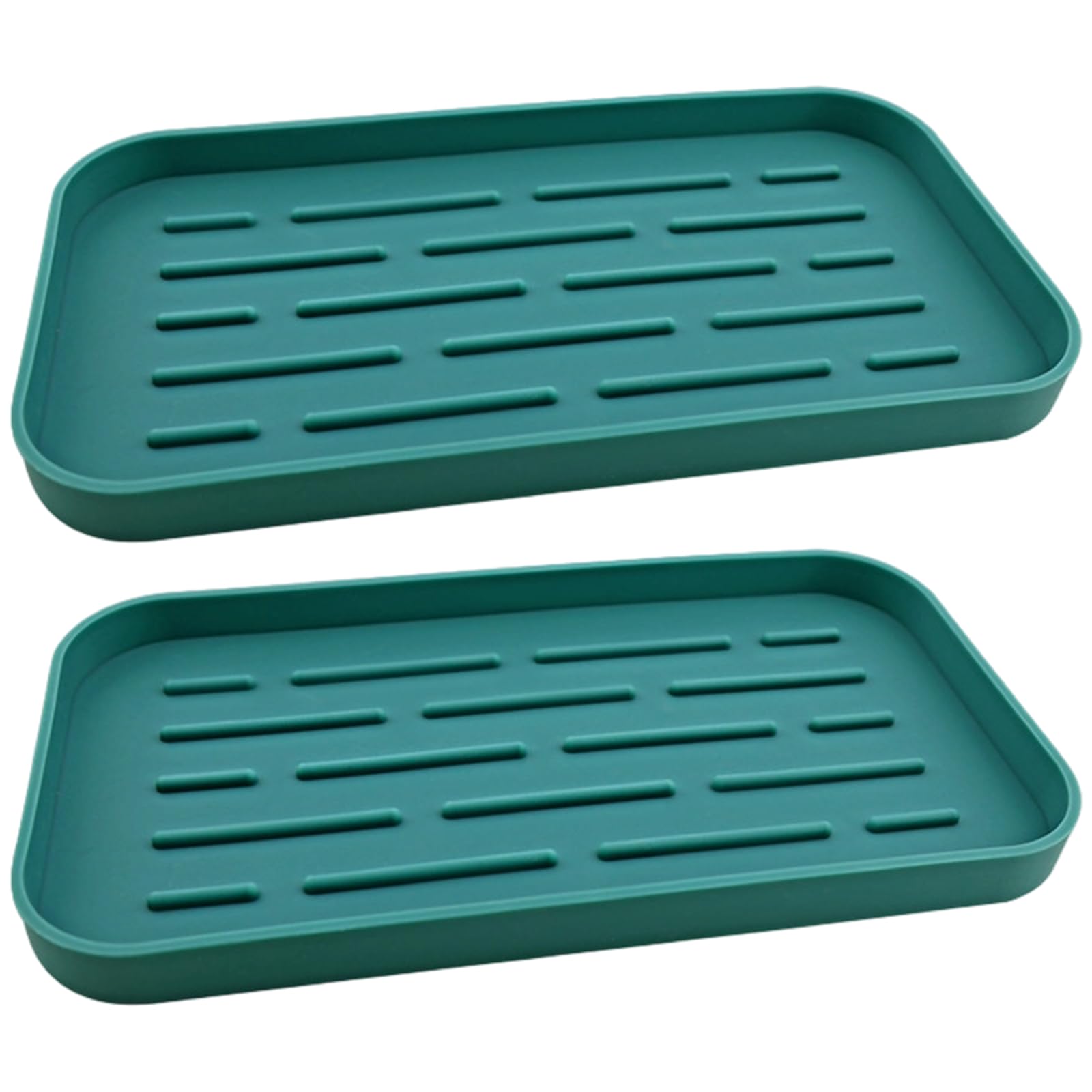 Hsioluted Multipurpose Kitchen Drain Rack Flexible Designs Fit Various Size for Organized Counter Space Kitchen Sink Organizers