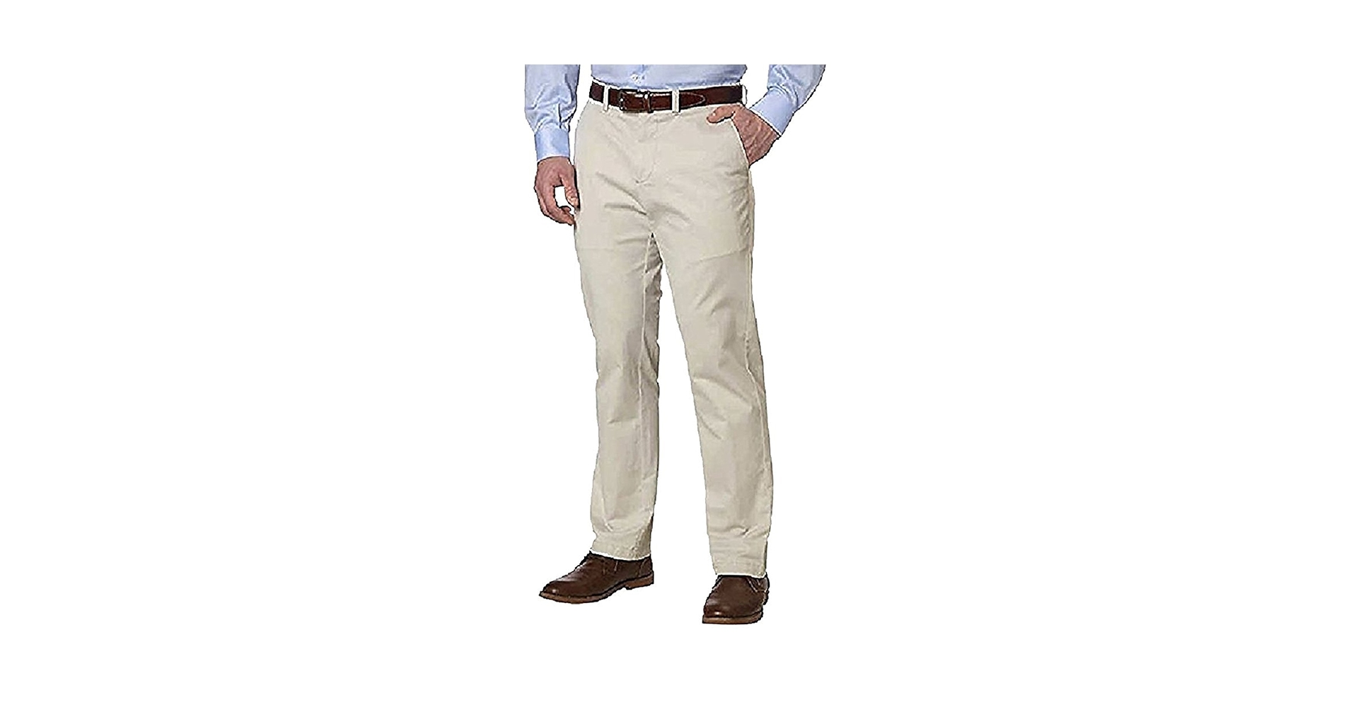 Kirkland Signature Mens Straight Leg Chino Pant (34/30