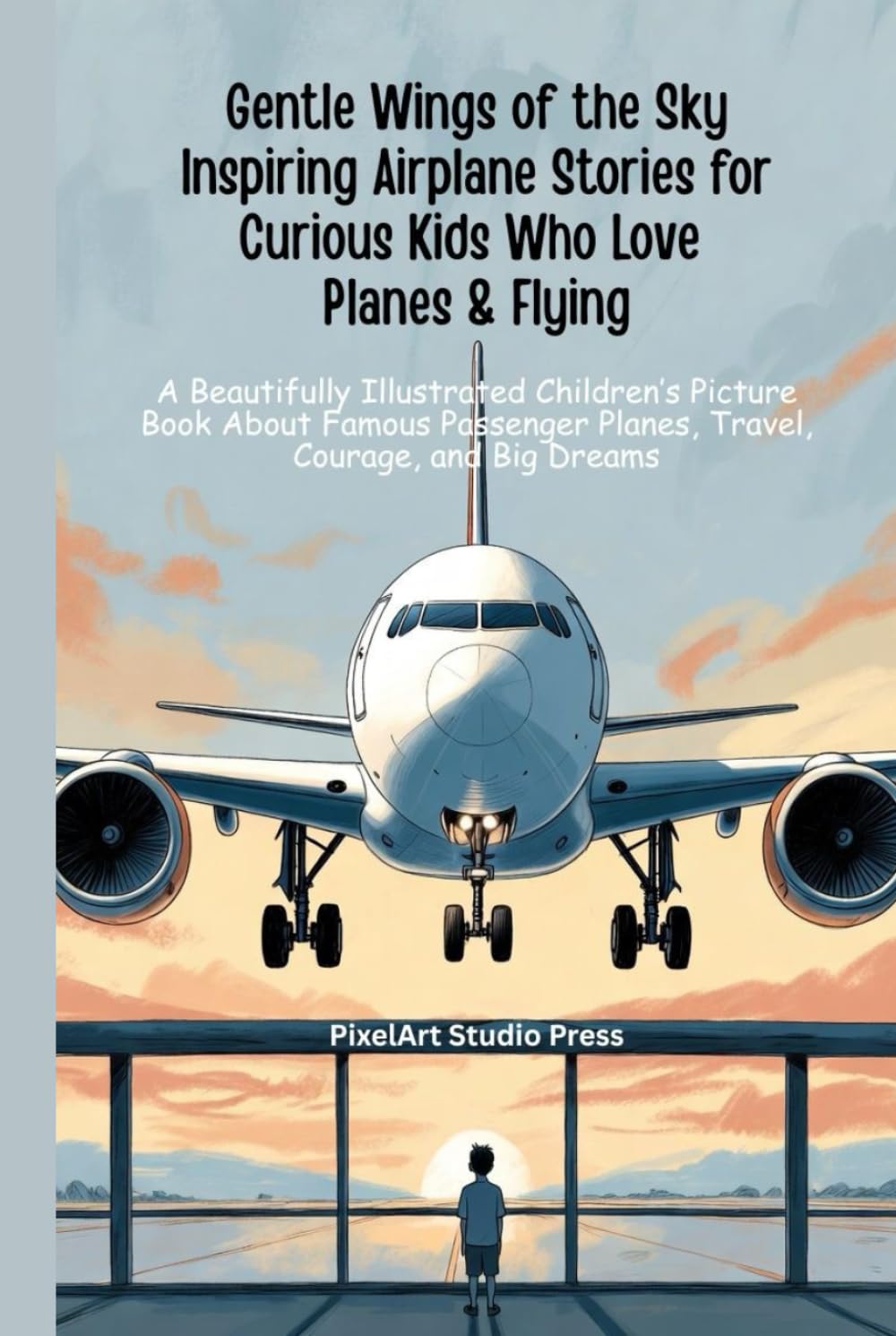Gentle Wings of the Sky : Inspiring Airplane Stories for Curious Kids Who Love Planes & Flying: A Beautifully Illustrated Children’s Picture Book About Famous Passenger Planes, Travel & Courage