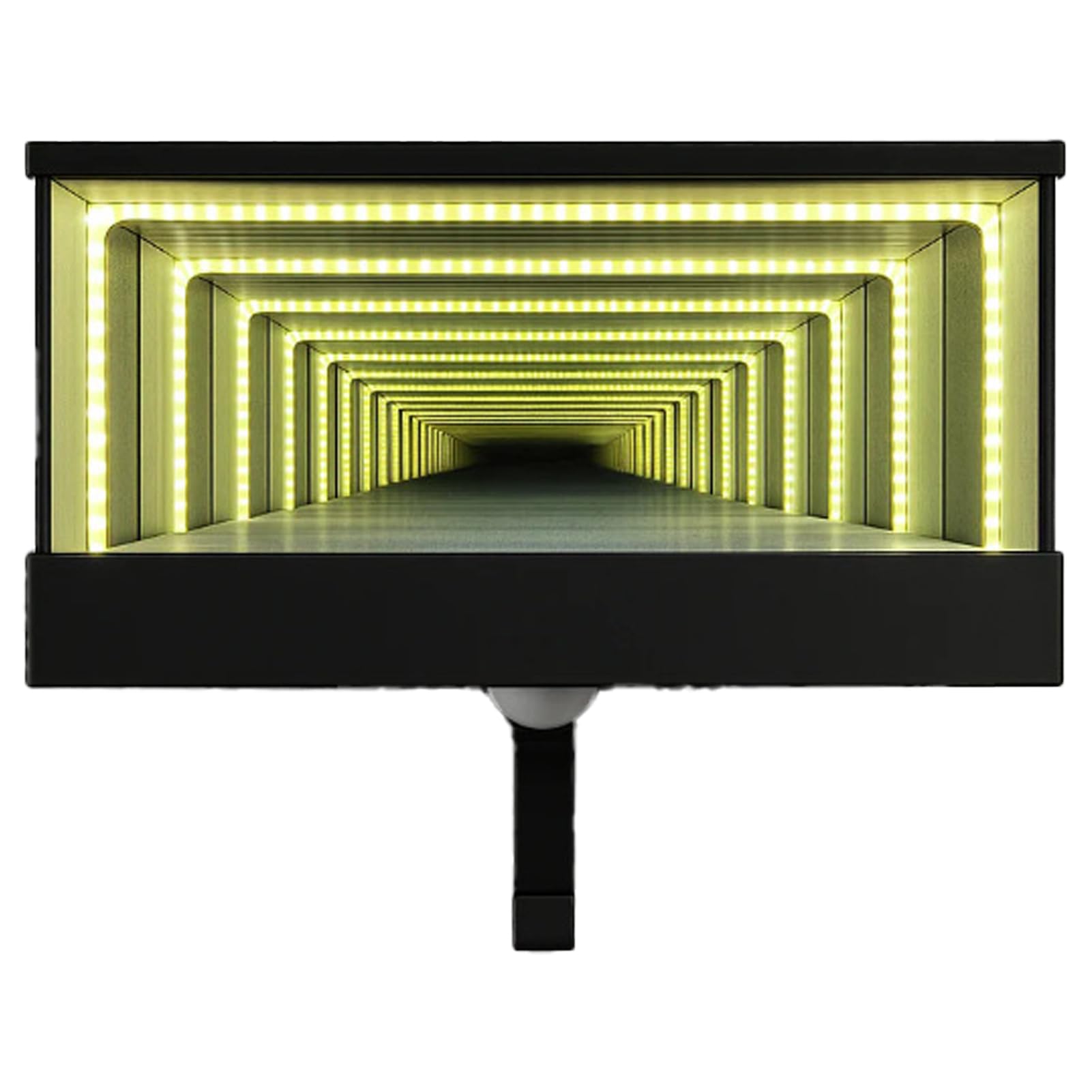 Garage Keychain Hanger Race Car Key Holder Wall Mount with LED Infinite Tunnel Effect Christmas Decor Lighting Sturdy Durable and Sturdy and Even As Collectible