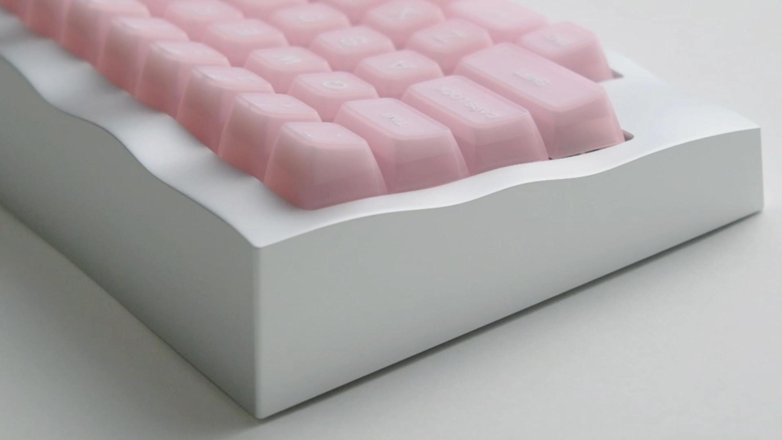 ULTRAEQUIP Keycap Set Pink Jade, 160 Keys RSA Profile PBT Keycaps