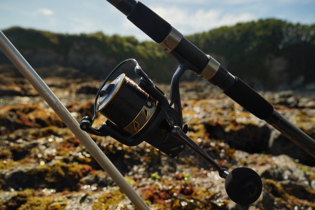 PENN Battle III Longcast - Carrete de Pesca de Larga Distancia para Agua Salada