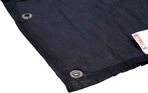 Vista 7 de Mytee Products Manta pequeña negra amortiguadora de sonido con ojales, 48 x 48 pulgadas, manta móvil con absorción de sonido, tejido de 1 paquete