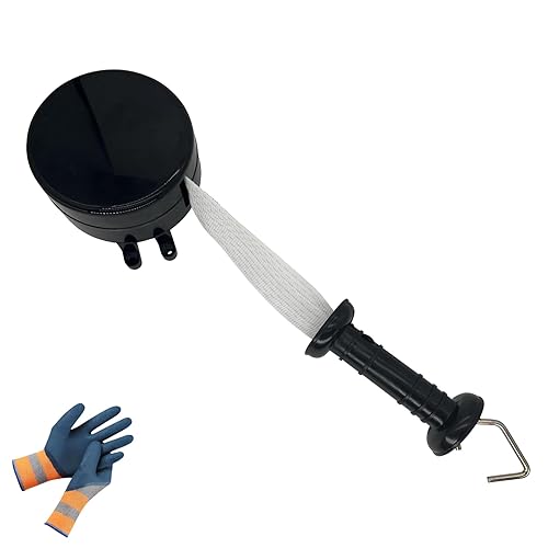 CYM-INSIST Puerta de valla eléctrica, mango de puerta de valla eléctrica retráctil de 16.4 pies (cinta de polietileno) disponible en Yaxa Venezuela