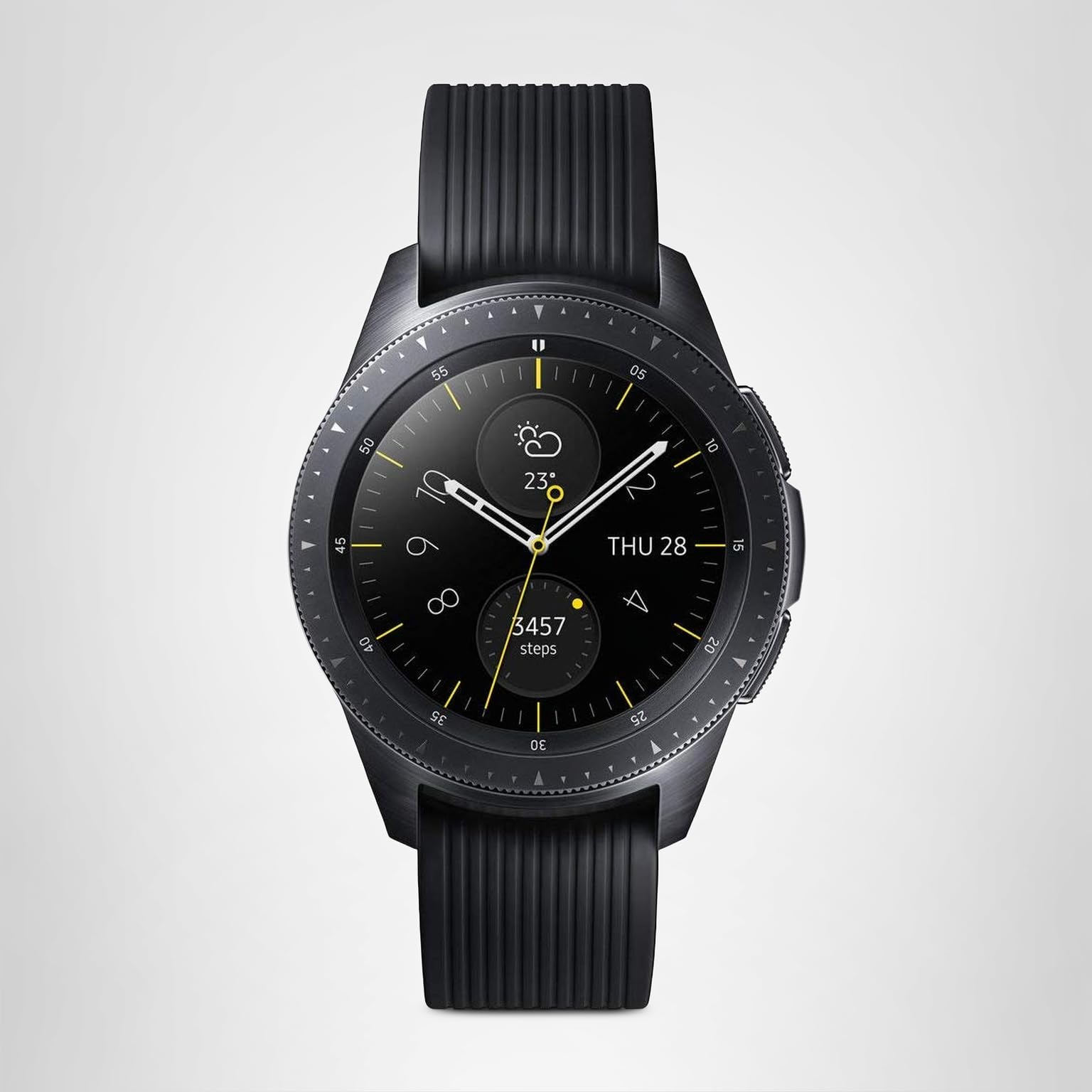 Amazon.com: Samsung Galaxy Watch (42mm),Heart Rate Monitor, Black