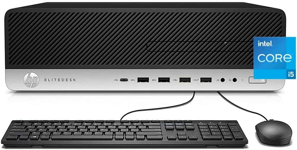 Renewed Hp Elitedesk 800 G3 I5-6500 Business Desktop Renewed HP