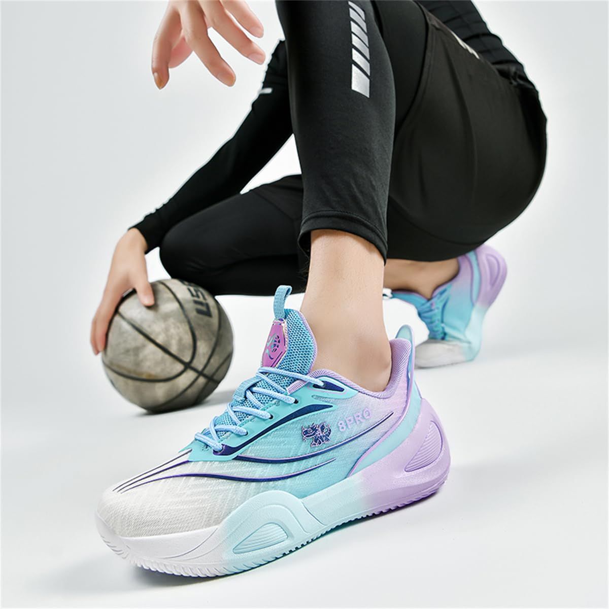 TBJ Basketball Shoes Men Women Fashion Sports Shoes Training Shoes Non-Slip Wear Resistant