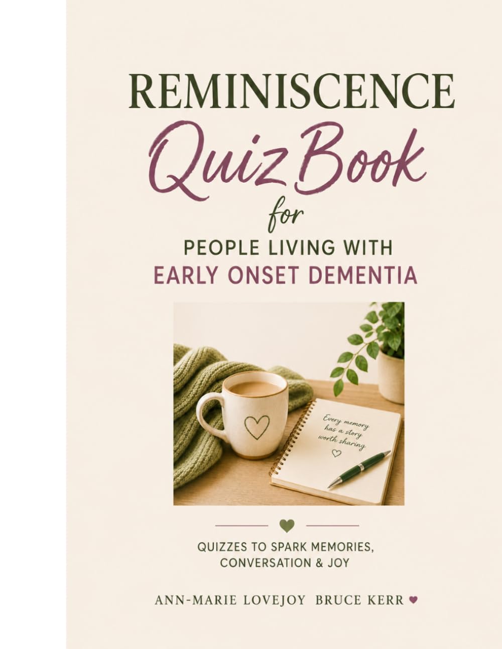 Reminiscence Quiz Book For People Living With Early Onset Dementia
