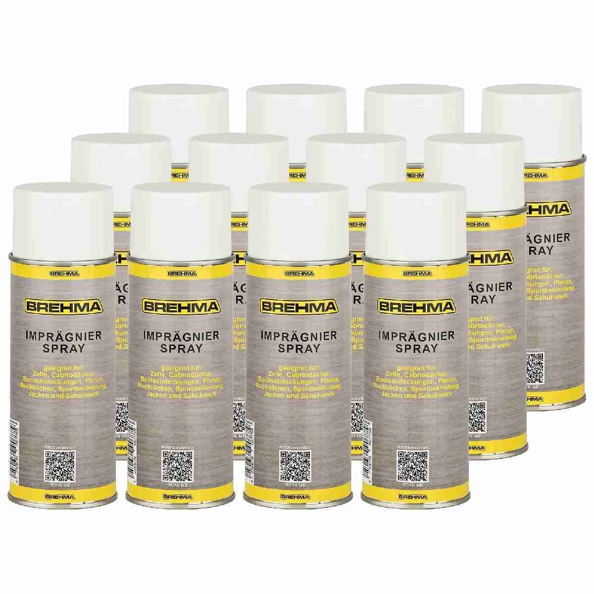 24x Imprägnierspray inkl. Griff, Imprägnierung, Textilien, Zelte, Cabriodächer, Markissen, Wasser- und schmutzabweisend