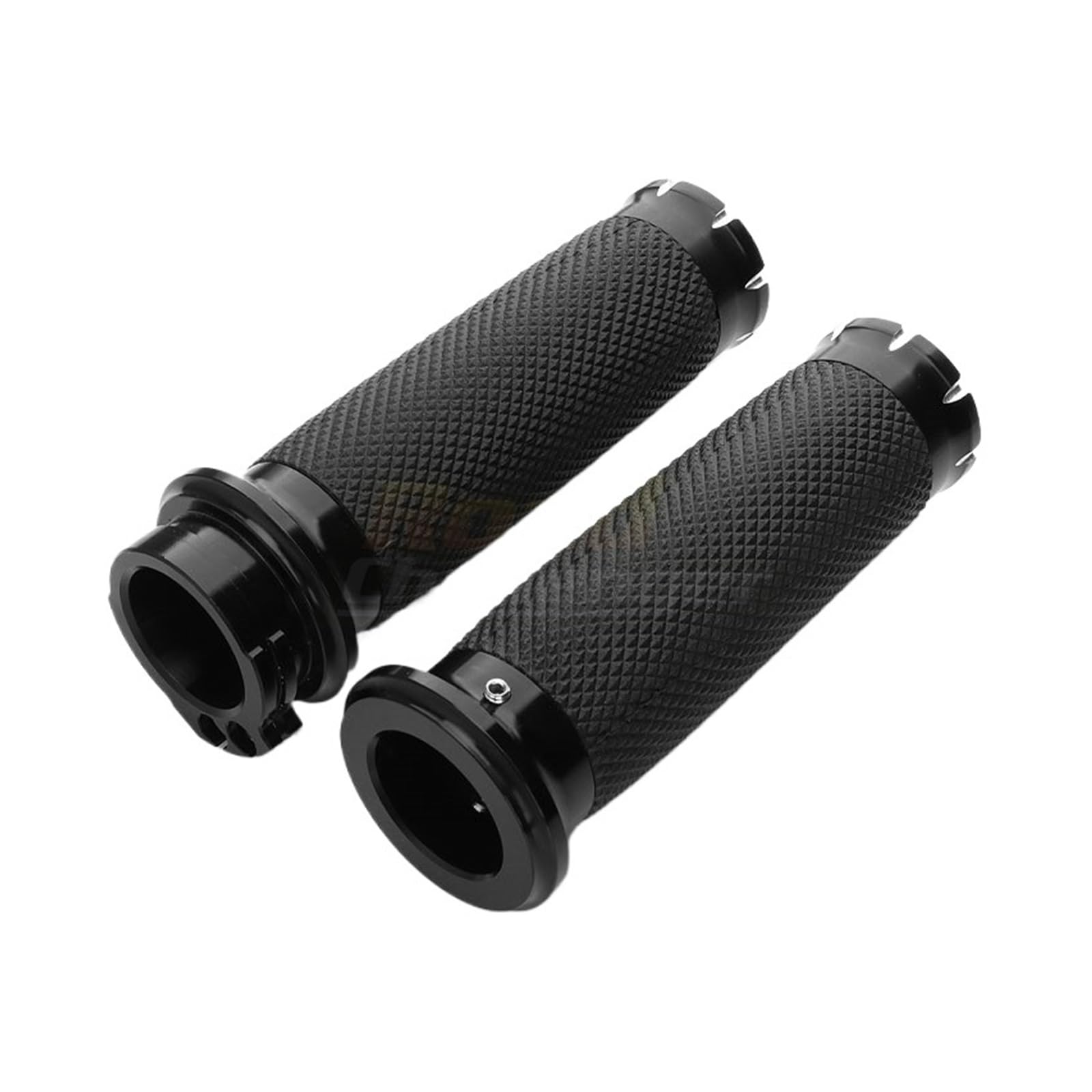 Puños de manillar CNC acabados en aluminio mecanizado para motos personalizadas Har&Ley Softail 7