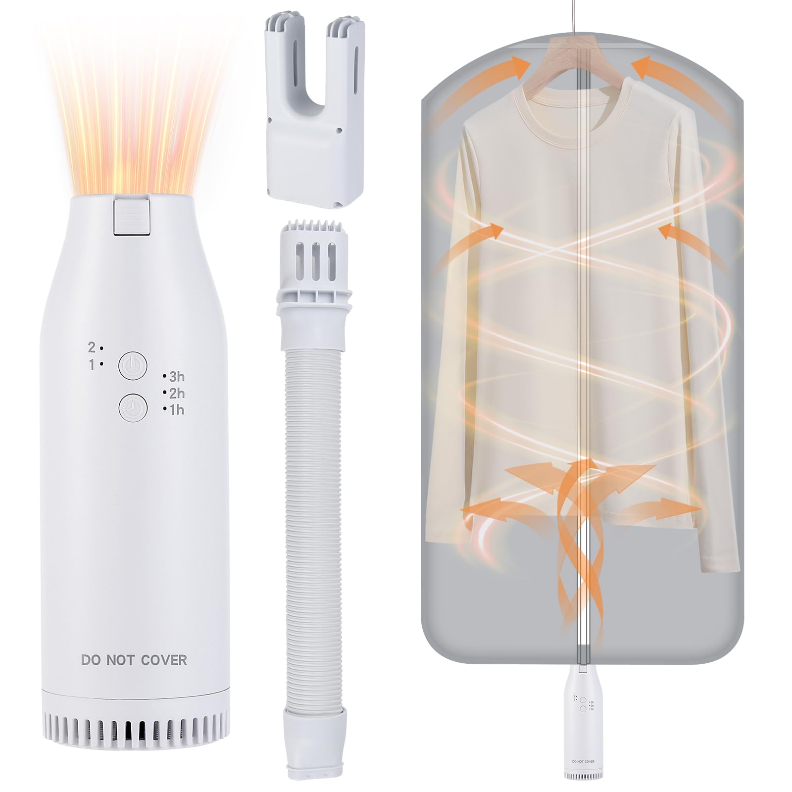 obecilc Portable Travel Clothes Dryer,Compact Portable