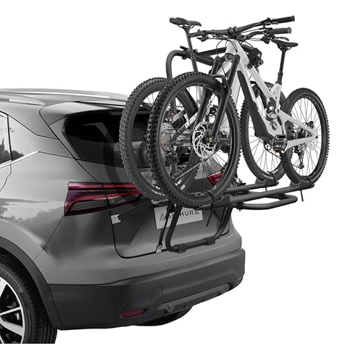 ALTHURA Portabici Posteriore da Portellone in Alluminio - Trasporto 2