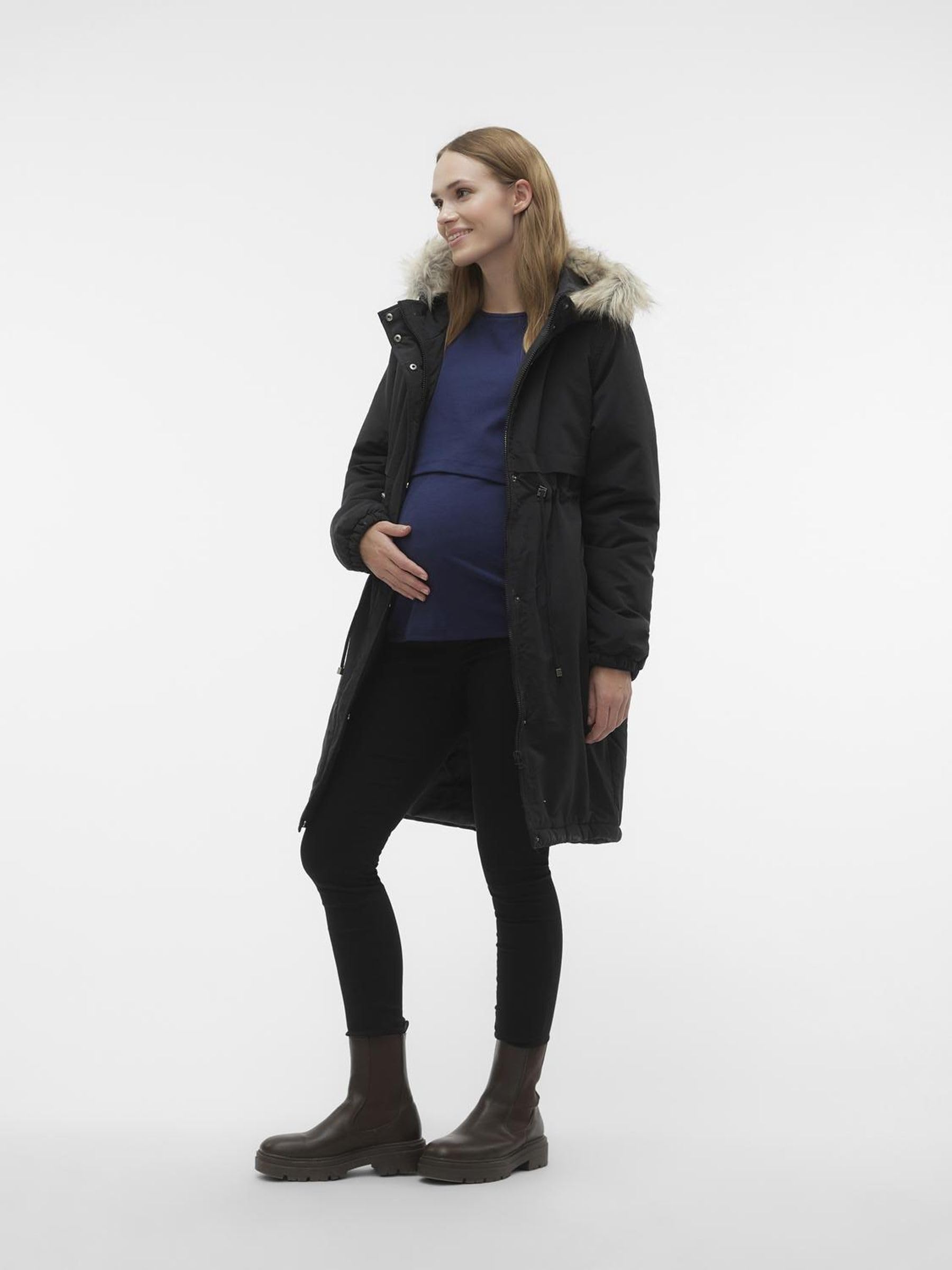 Mama Licious Parka lungo da donna