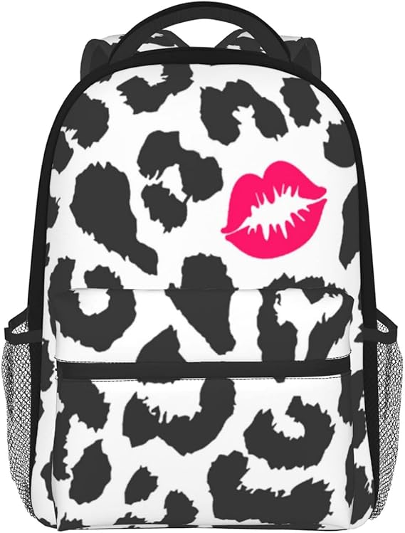 Amazon Co Jp レオパード 唇柄 面白い 黒い バックパック 男女兼用 リュックサック 学生のためのおしゃれ レジャー デ パック サッチェル 学校に行く 仕事 出張 旅行のバックパック シューズ バッグ Amazon Co Jp レオパード 唇柄 面白い 黒い バックパック 男女兼用 リュックサック 学生のためのおしゃれ レジャー デ パック サッチェル 学校に行く 仕事 出張 旅行のバックパック シューズ バッグ