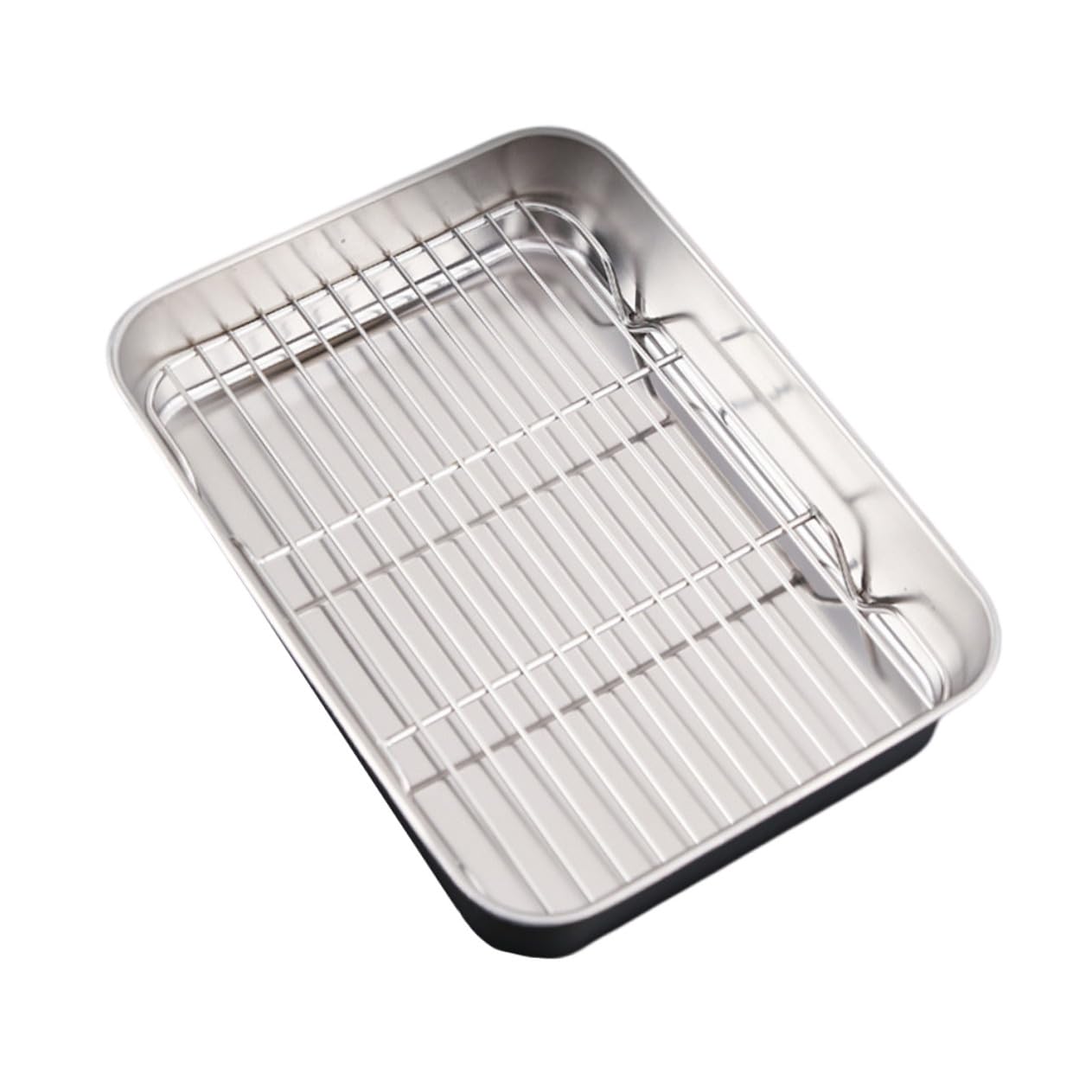 Bac de récupération d'huile pour barbecue de table et cuisson de légumes au four