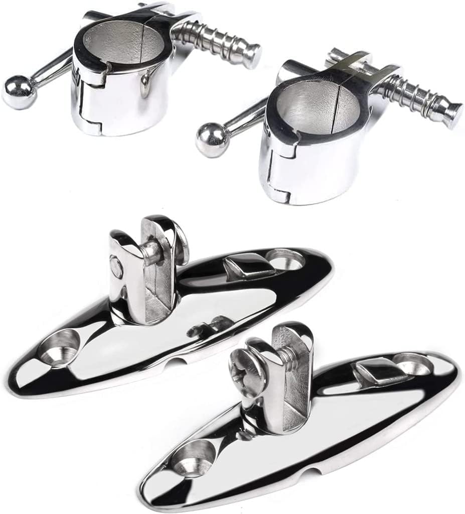 MIZUGIWA Quick Release Bimini Top Swivel Hinge Deck Side