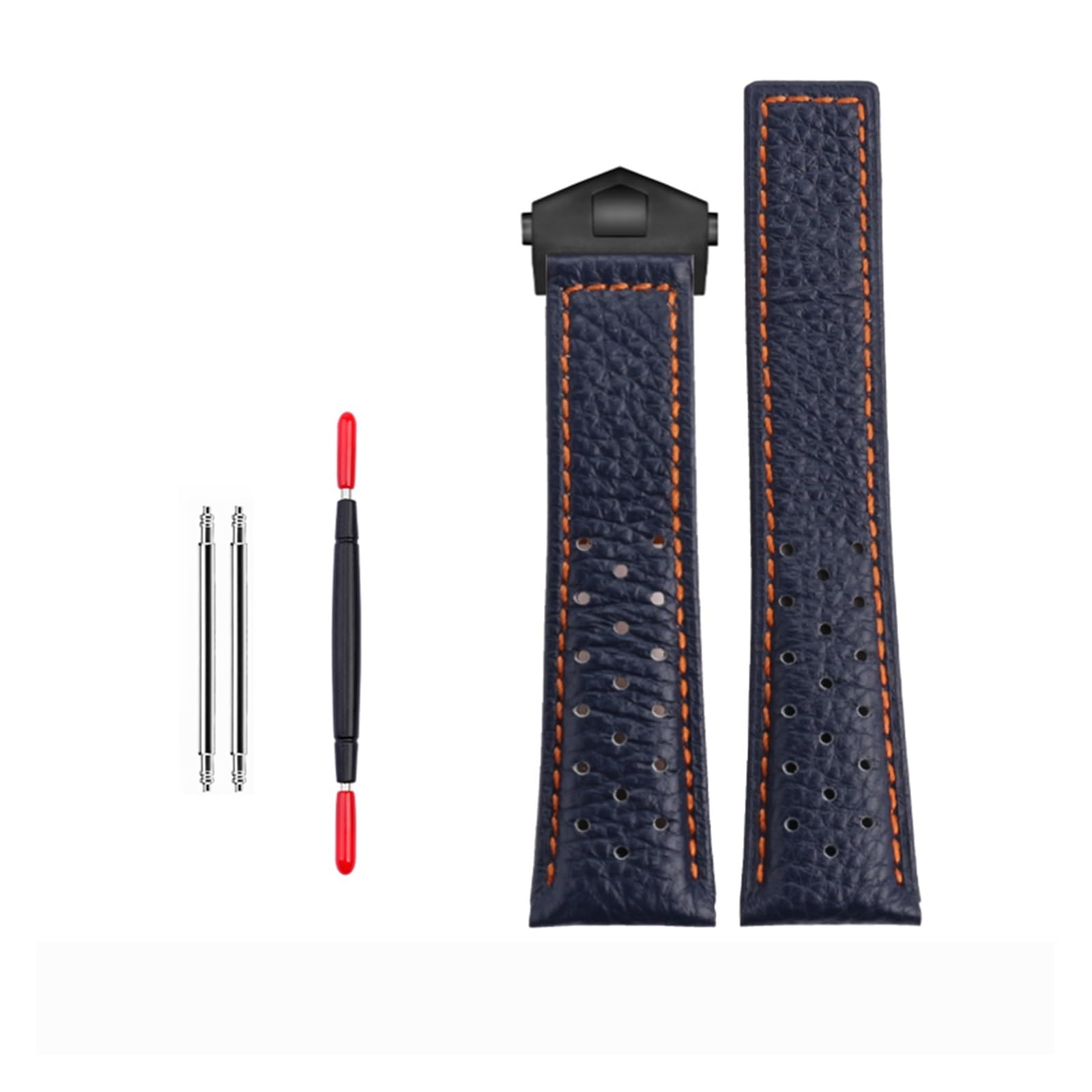 Cinturino in vera pelle di vitello da 22 mm per TAG per cinturino HEUER MONACO CARRERA cinturino in pelle di qualità
