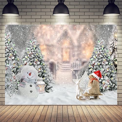 Aazon.co : Winter Christas Backdrop Photography Brick Wall Red - View #11