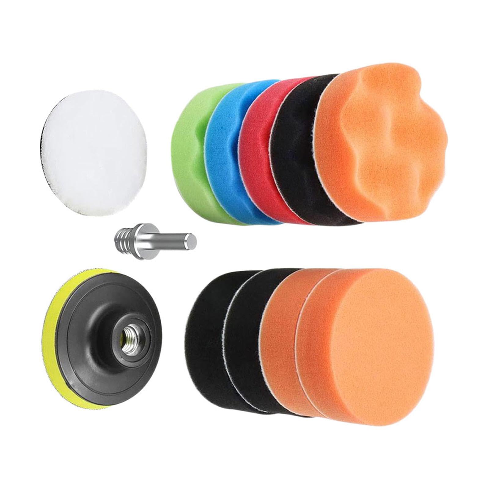 2 Sets mit 12 Polierpads, Autopolierer für die Autopflege, 6 Zoll, 6 Zoll (5 Sets (3 Zoll))