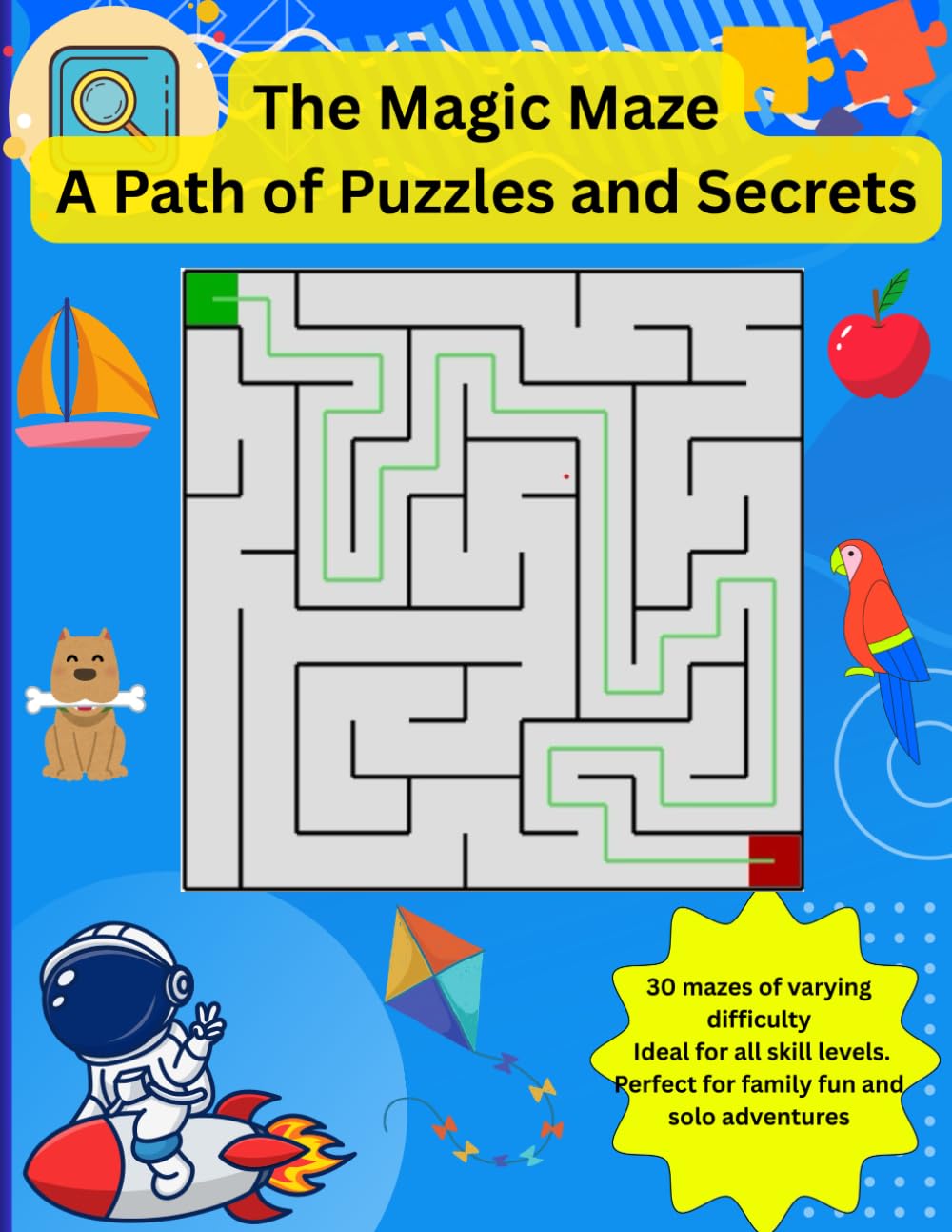 The Magic Maze: A Path of puzels and secrets