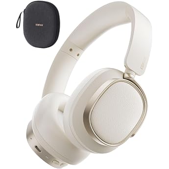 Edifier ES850NB Wireless Over-Ear Headphones with ANC & Hi-Res Ivory