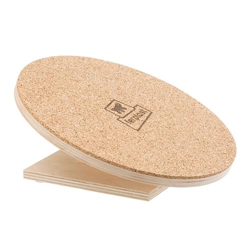 Ferplast Rueda de Madera para Hámster, Disco para Correr Hámster, Juguetes de Madera, Ratones, Diámetro 20 cm