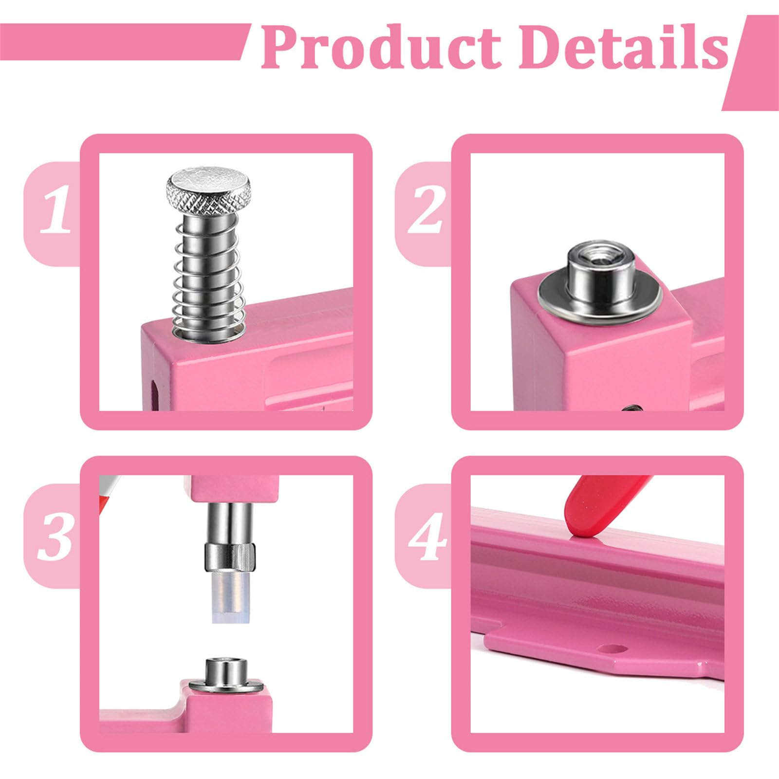 Strumento manuale per perline adatto per vari materiali decorativi strumento di impostazione perline