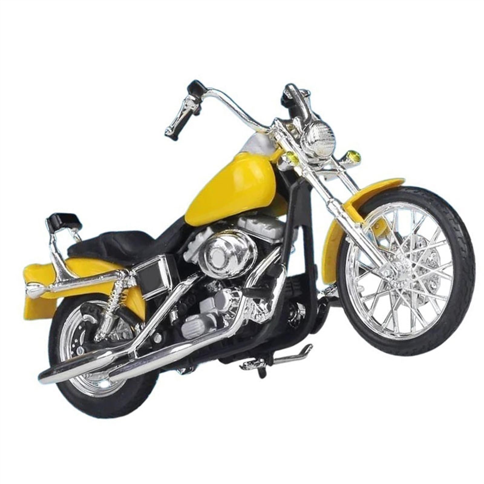 SEYXF Motorbike Toy Motorcycle Alloy Model Ornaments Toy Birthday Gift 1:18 for Harley for Dyna Wide Glide FXDWG 2001