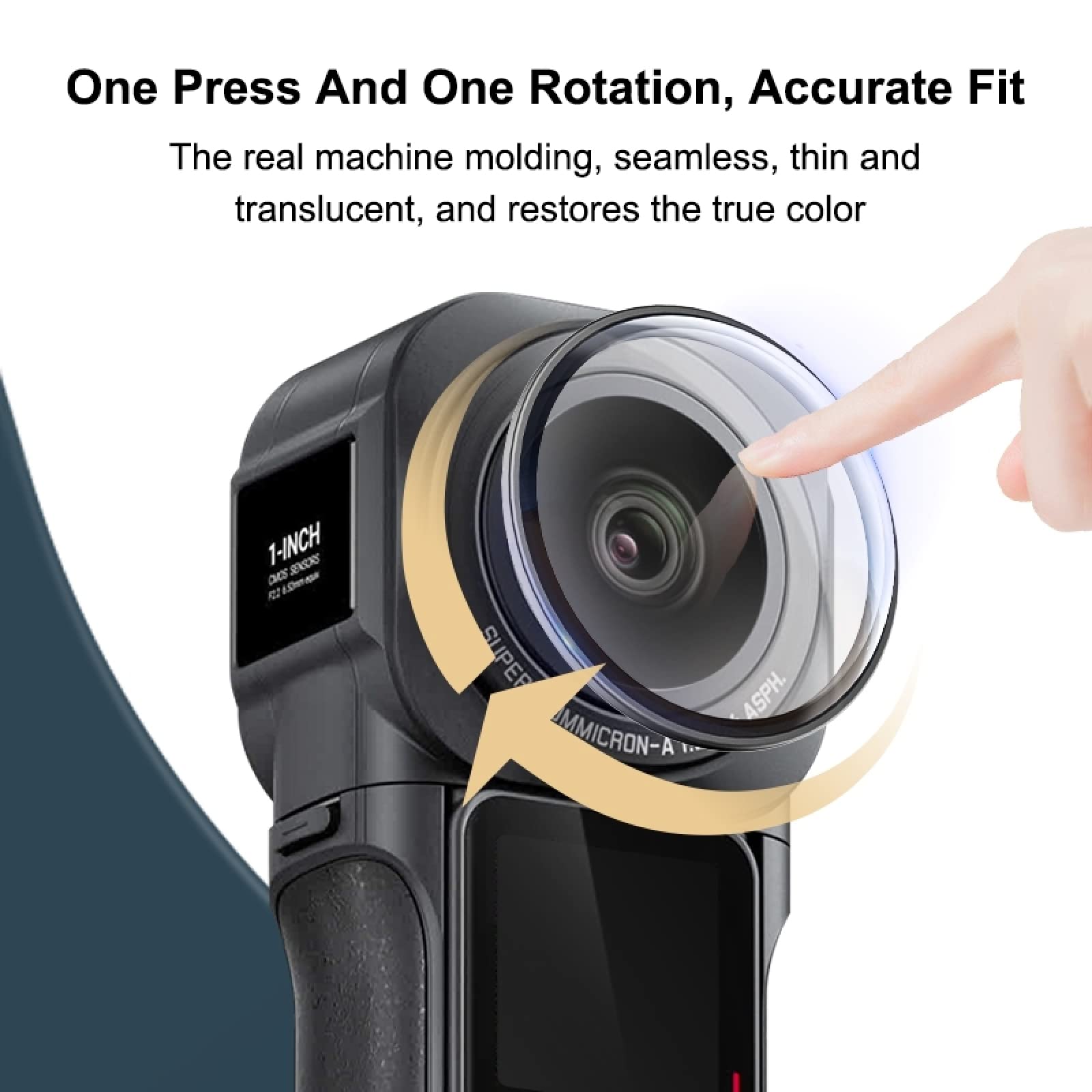 Kameraobjektivschutz Für ONE RS 1 Zoll 360 Edition – Hohe Lichtdurchlässigkeit, PC-Material