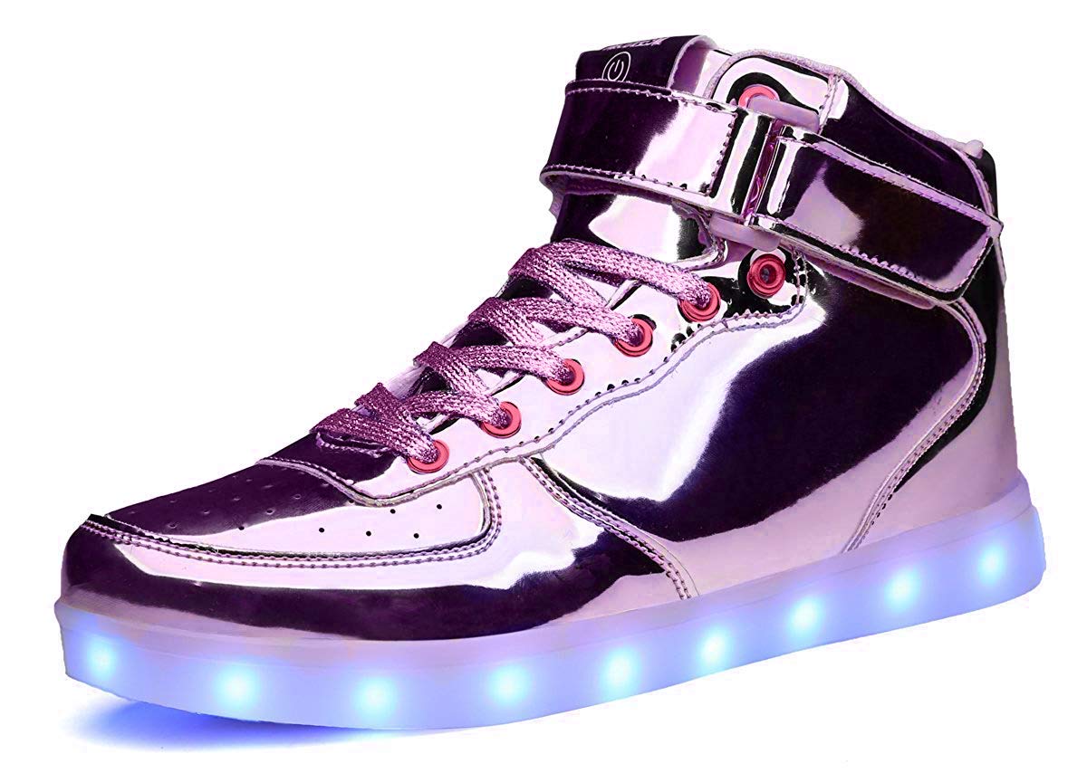 MOHEM ShinyNight LED Shoes Light Up USB Charging Flashing Sneakers