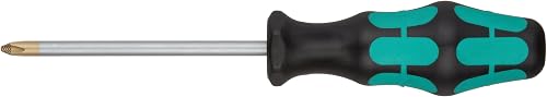 Wera 05008720001 Kraftform Plus 350 PH Phillips Screwdriver, Lasertip, PH 2 Head, 4" Blade Length