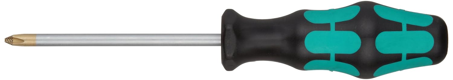 Product image of Wera 05008720001 Kraftform Plus 350 PH Phillips Screwdriver, Lasertip, PH 2 Head, 4" Blade Length