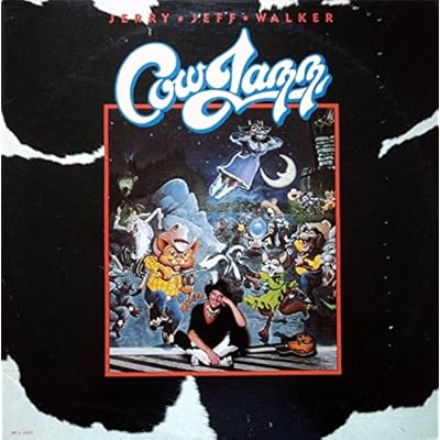 JERRY JEFF WALKER - cow jazz MCA 5355
