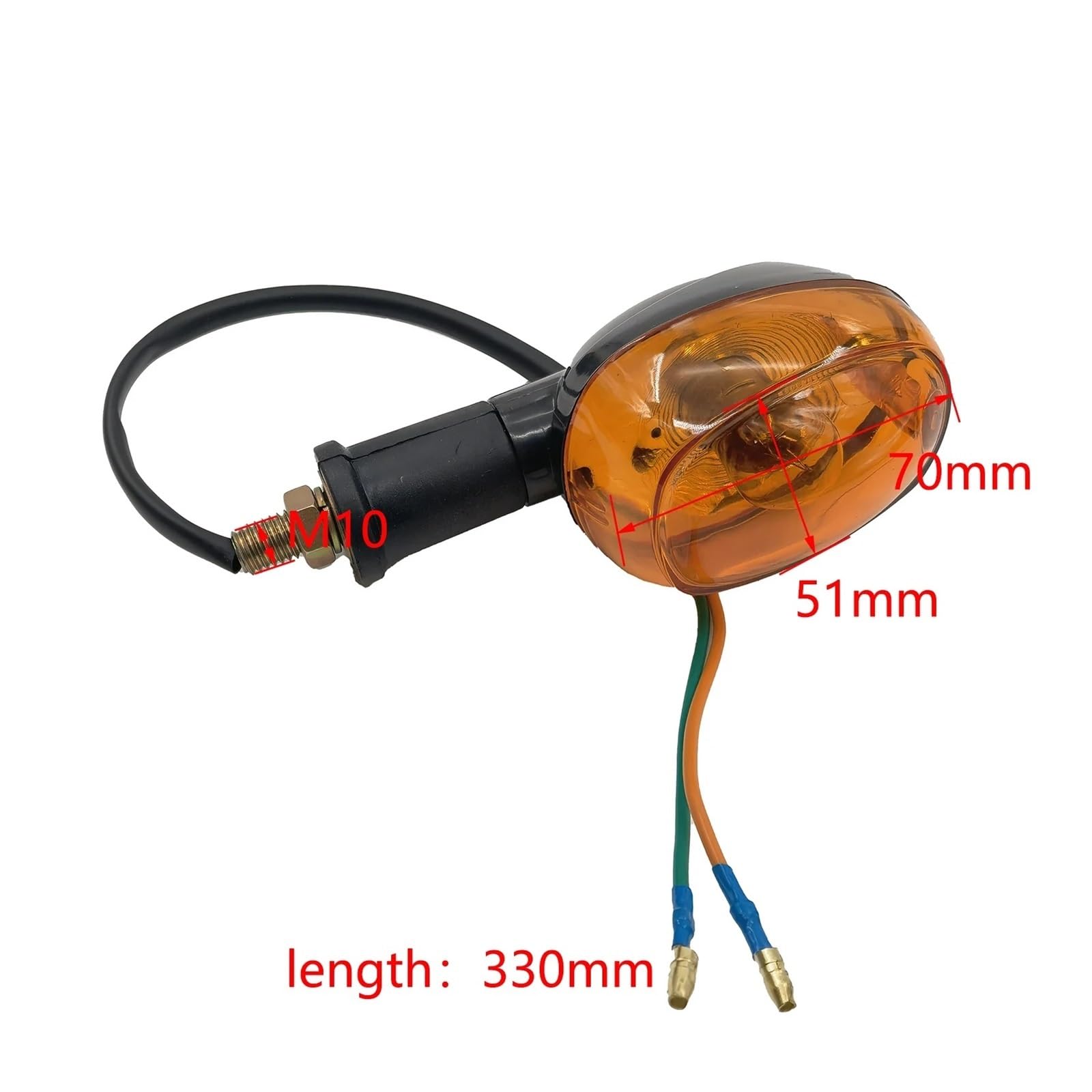 Freno Luce Stop Lampada 1 Pz Anteriore E Posteriore Chopper Indicatore di Direzione Indicatore Luminoso Lampeggiatore Coda Lampeggiatore per DAX ST CT Z50 50 70 125cc