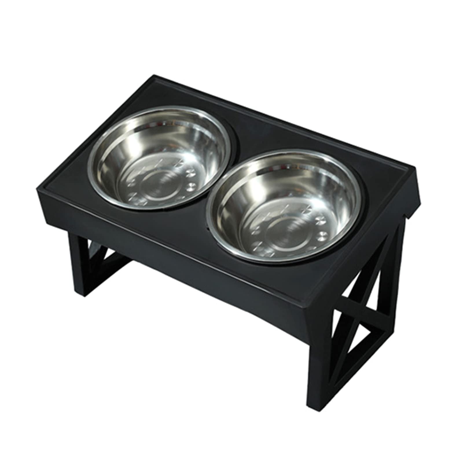 Gamelle surélevée pour chien support bois inclinaison lente pour chat écuelle ergonomique