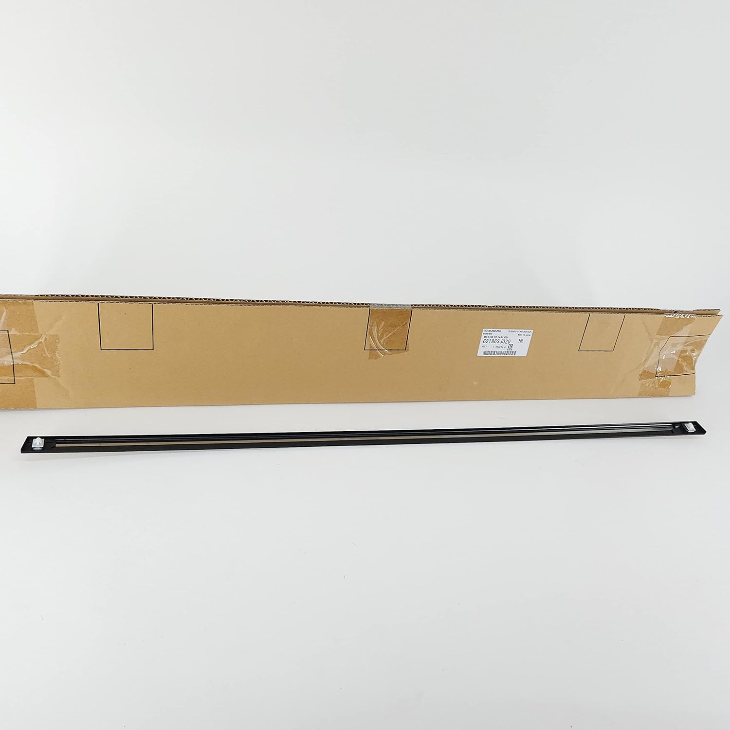 OEM Genuine Subaru Right (Passenger Side) Rear Door Upper Molding 62186SJ020