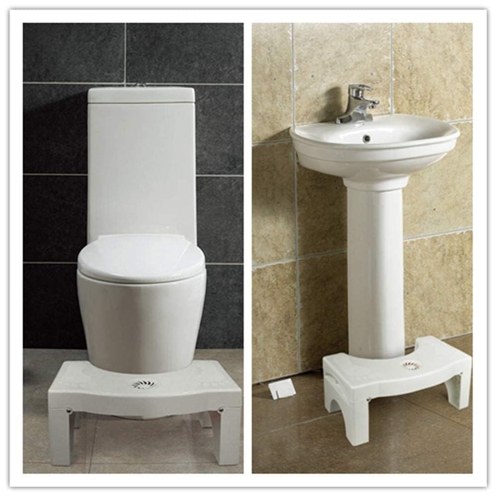Venvintra Portable Folding Toilet Stool - Non-Slip Squat Footrest for Bathroom, Compact & Lightweight Poop Stool for Healthy Bowel Movement 3
