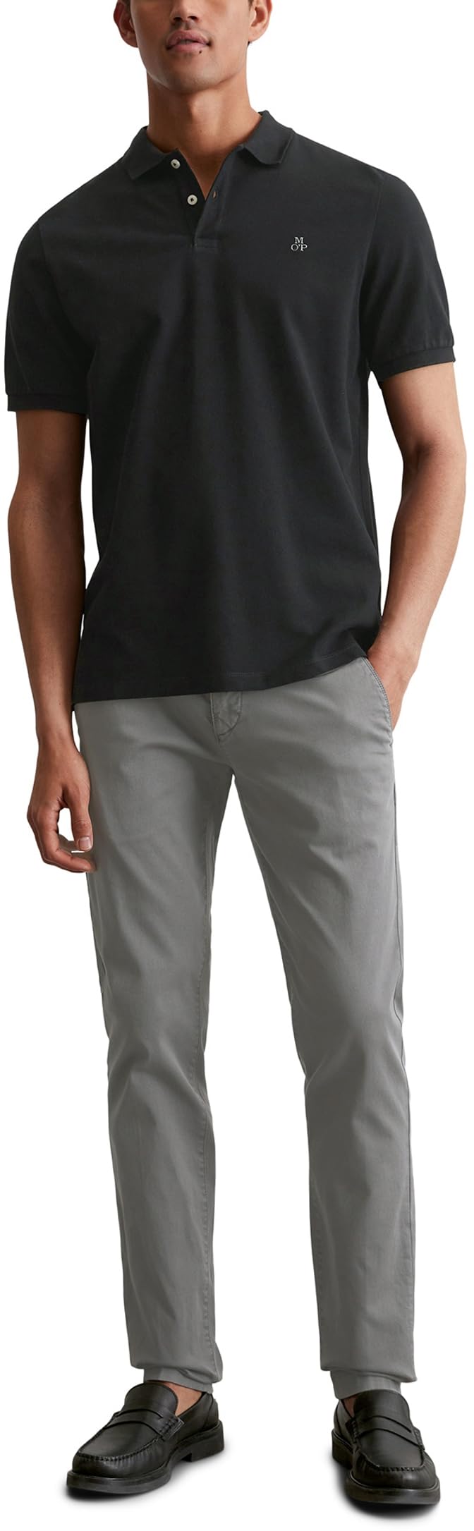 Marc OߴPolo Polo de Manga Corta Hombre de algodón orgánico Regular Fit