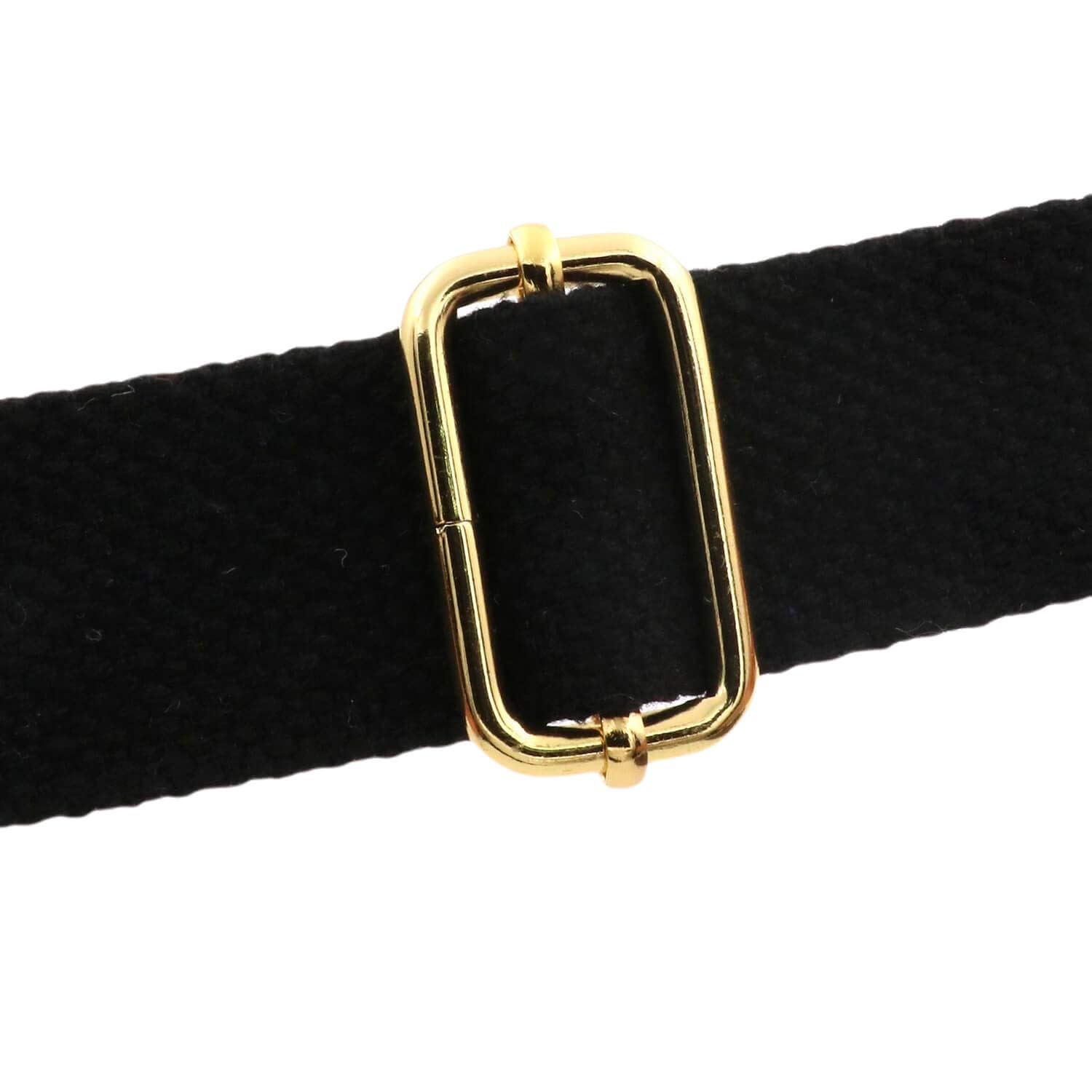 BIKICOCO Metal Slide Adjuster Buckle Tri-Glides with Movable Center Bar, for Straps 1-1/4 x 5/8 Inch, Gold, Pack of 20 - Image 3
