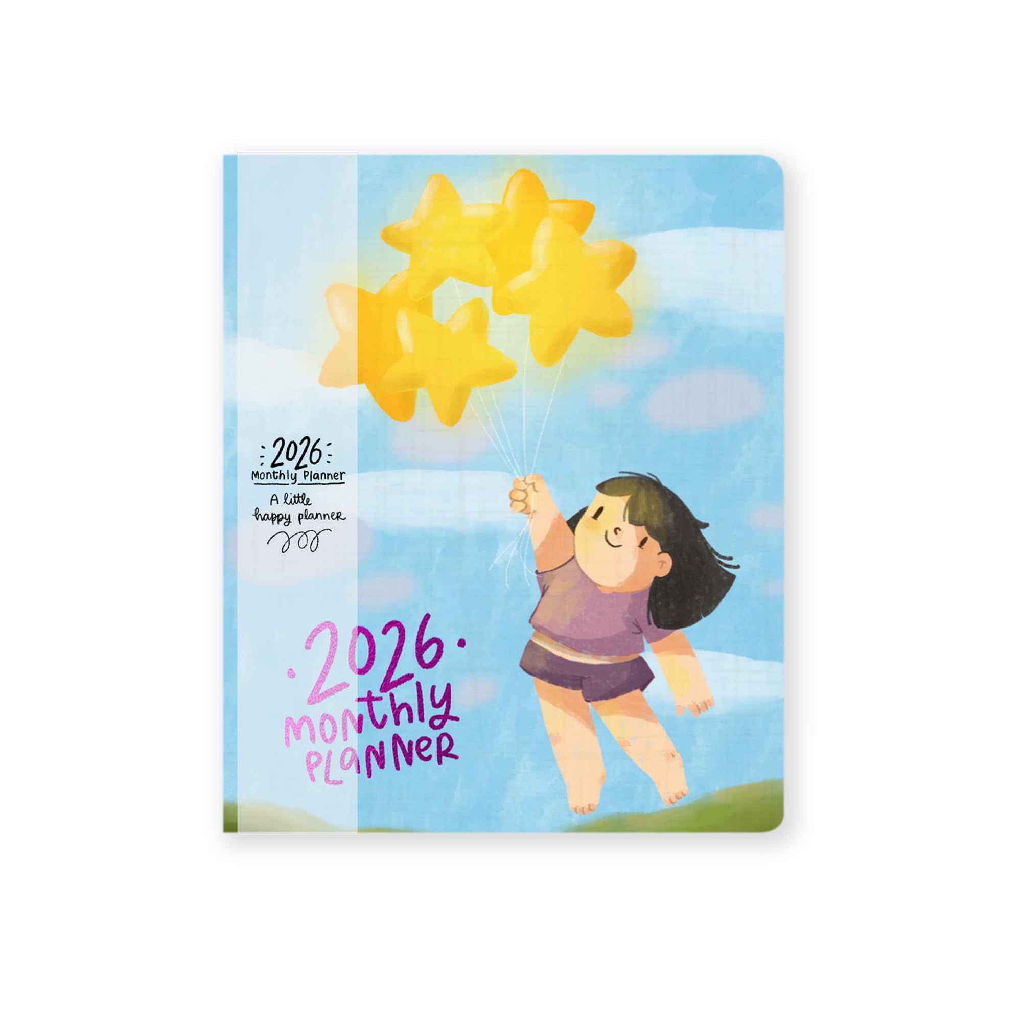 2026 Ultimate Monthly Planner | 12-Month Dated Planner with Monthly & Yearly Spreads, Sticker Sheets, Pocket Folder & Illustrated Tabs | Perfect New Year Gift
