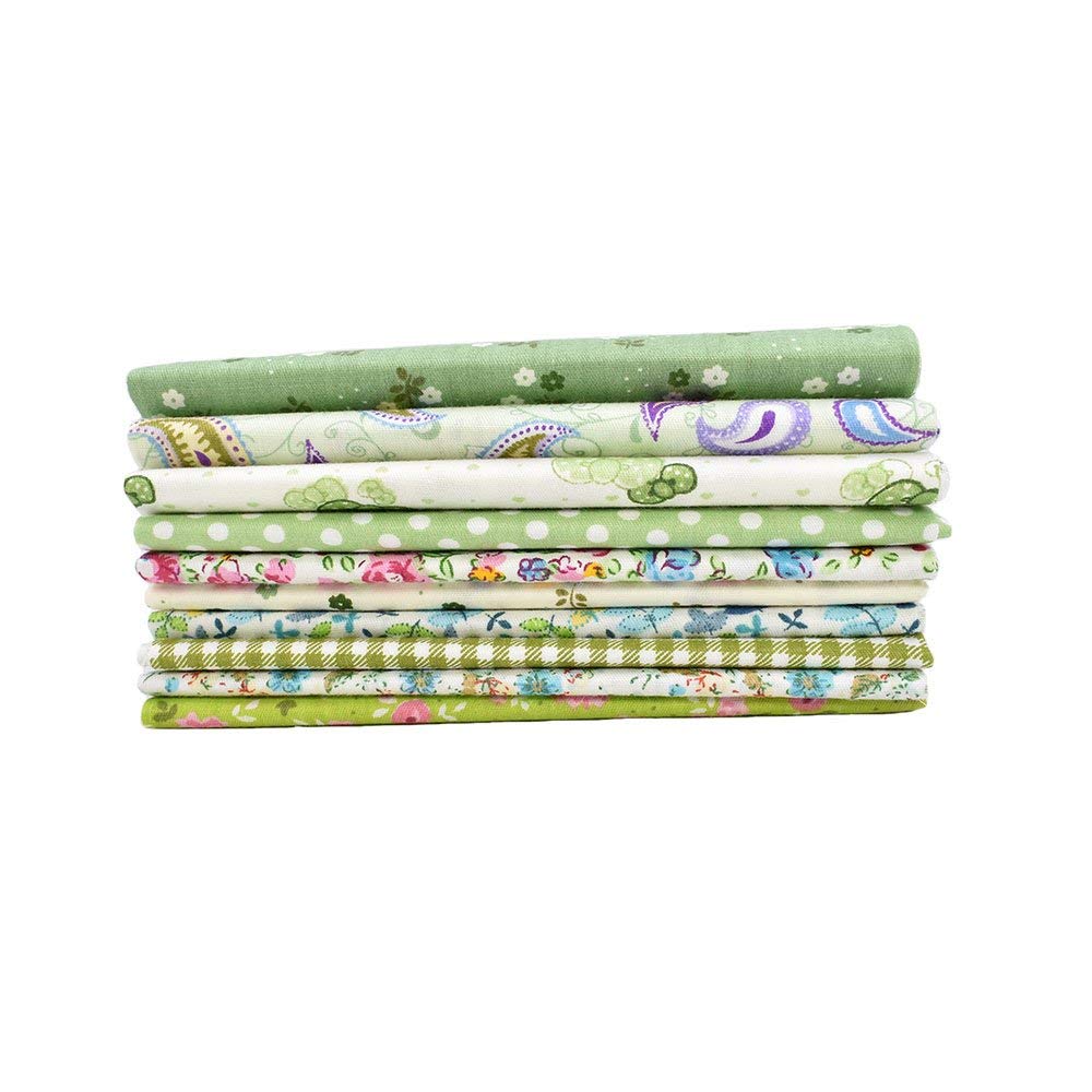 10pcs 12 x 12 Inches (30cmx30cm) Print Cotton Red Series Fabric Bundle Squares Patchwork DIY Sewing Scrapbooking Quilting Pattern Artcraft