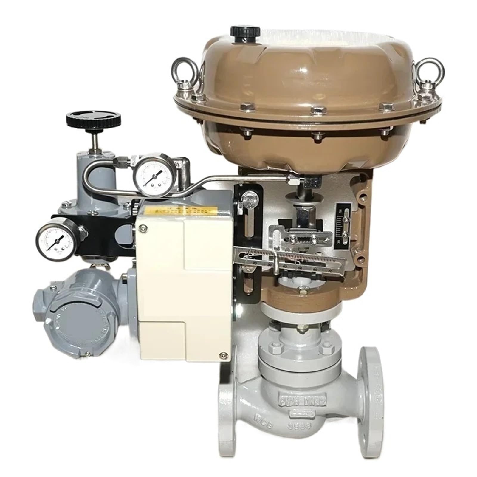 Belovek One Color T86 Flow Pneumatic Actuated Diaphragm Type Single Seated Control Valve