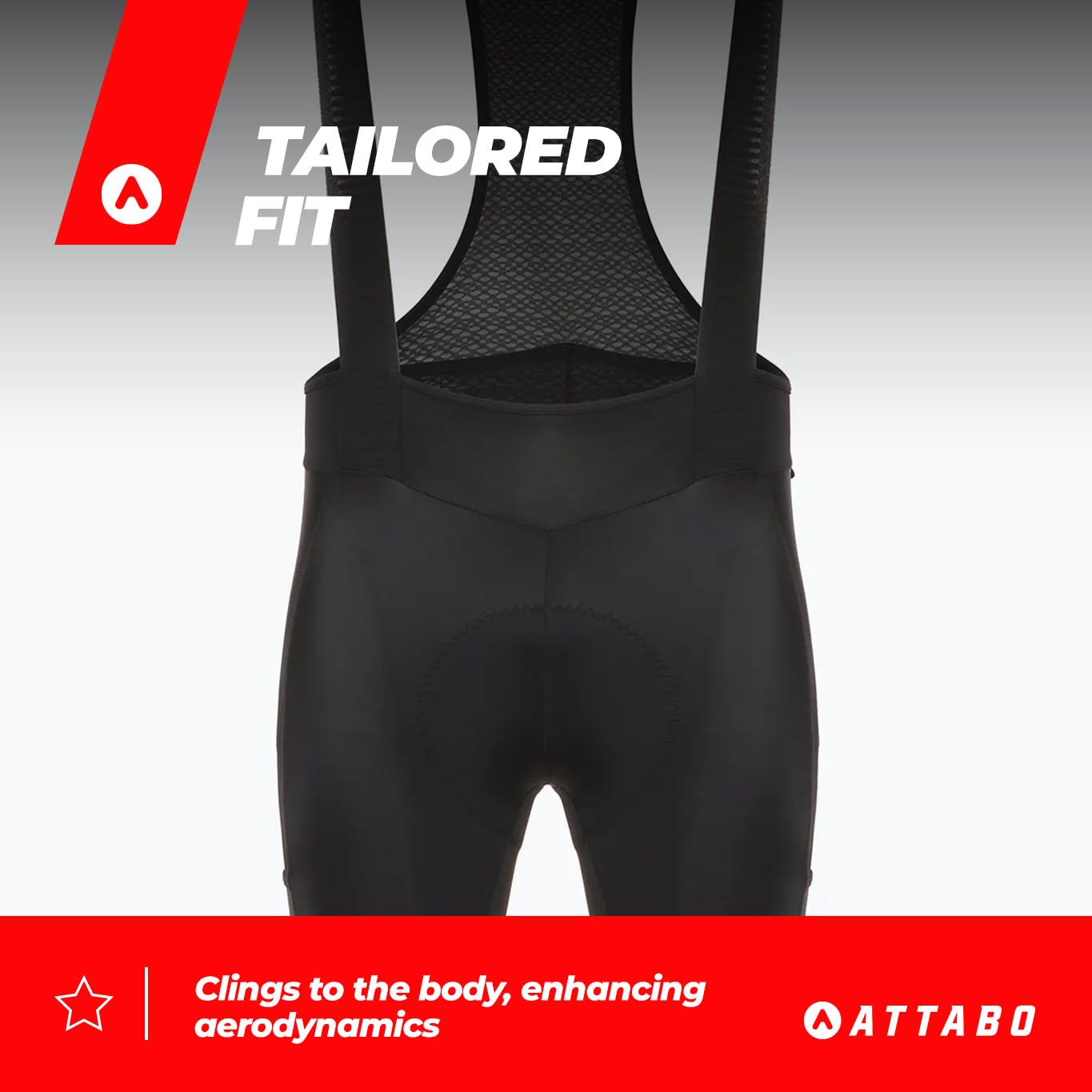 ATTABO Kirun Pro Bib Shorts Cargo Atb-b5ap007-blk - Shorty Mężczyźni