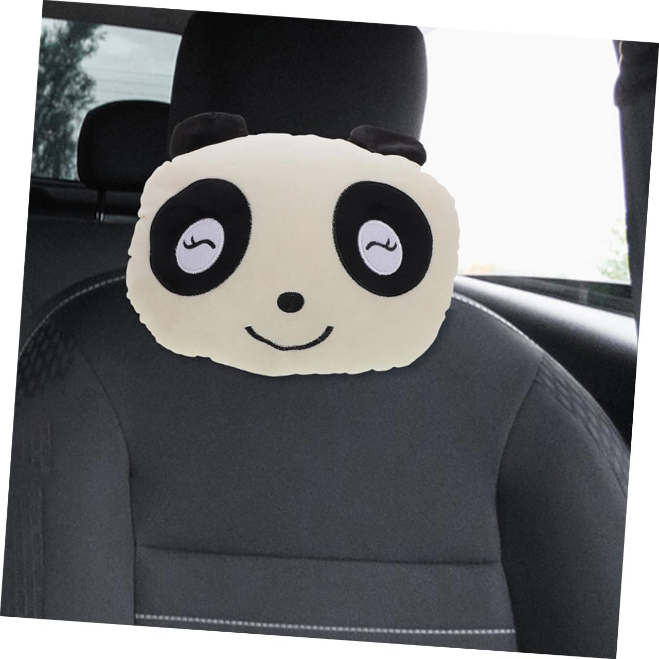 SOLUSTRE Cute Panda Pillow Cover for 2 Pcs High Elastic Pillow Neck Support Washable for and Toddlers