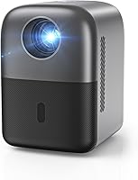 GROVIEW Mini Bluetooth Projector: Electric Focus, 75% Zoom, Dust-Proof Low Noise, Native 720P/1080P Portable for Movies Gaming Outdoor