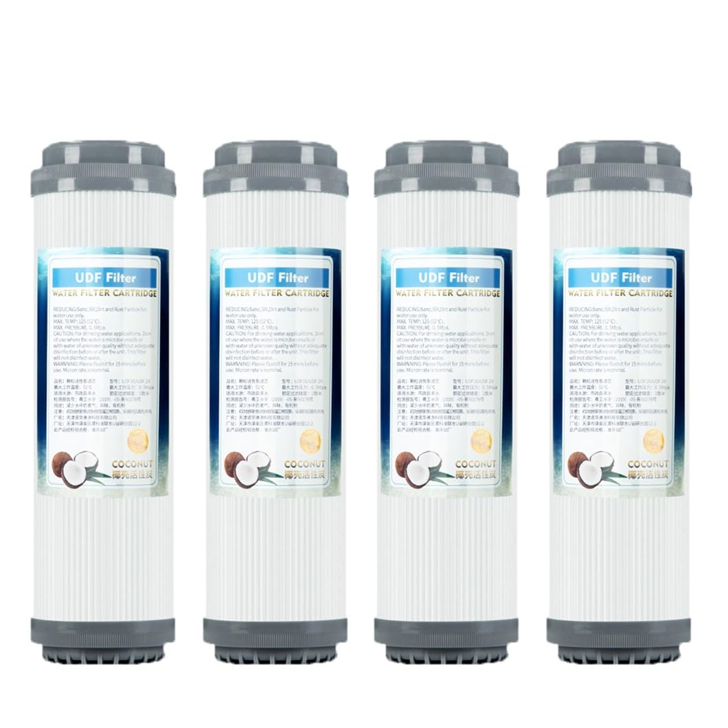 Cartouches filtrantes charbon actif de noix de coco de qualité supérieure pour eau pure