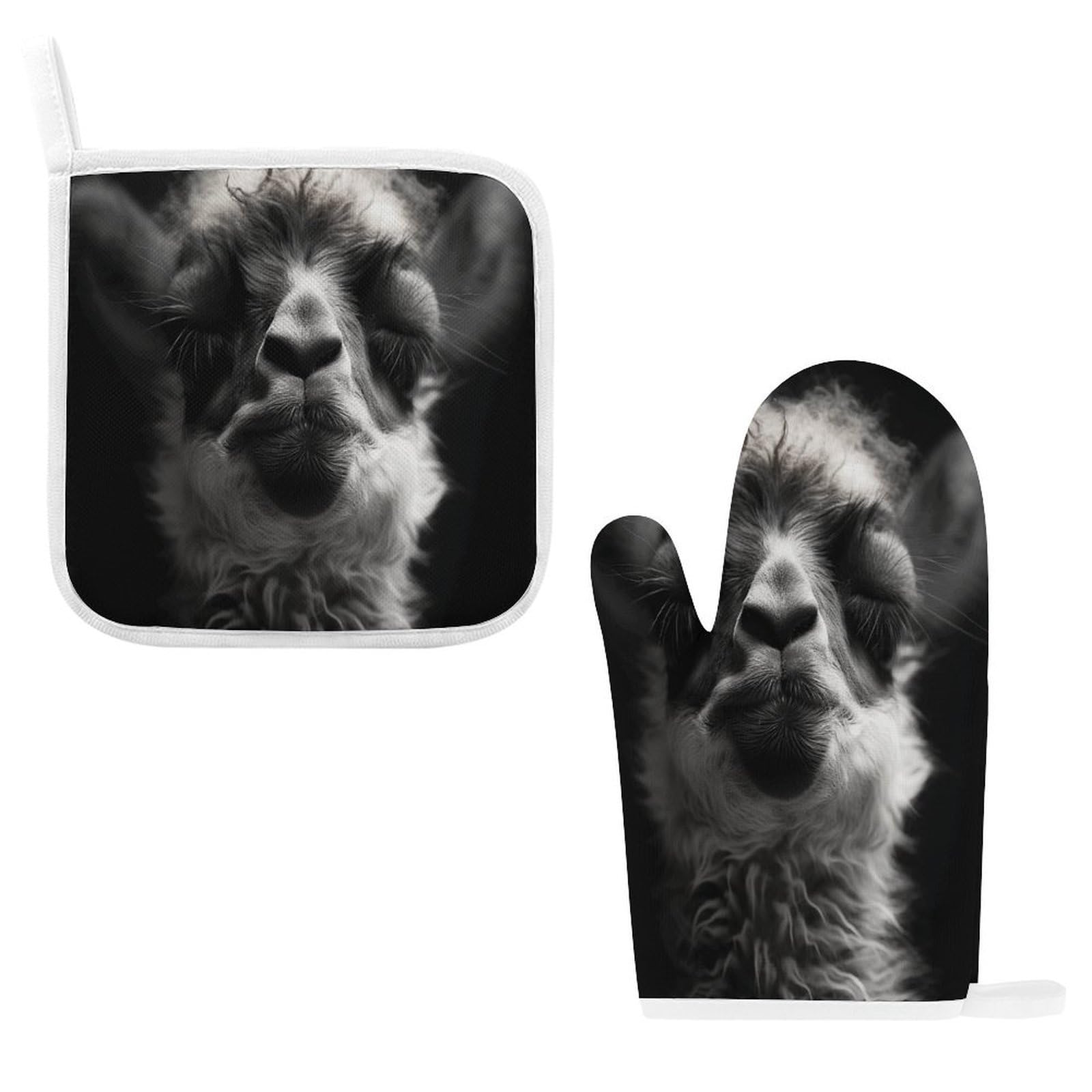 Btcowzrv Style A Little Camel Oven Mitts And Pot Holders 2Pcs Set